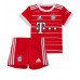 Fotbalové Dres Bayern Munich Alphonso Davies #19 Dětské Domácí 2022-23 Krátký Rukáv (+ trenýrky)